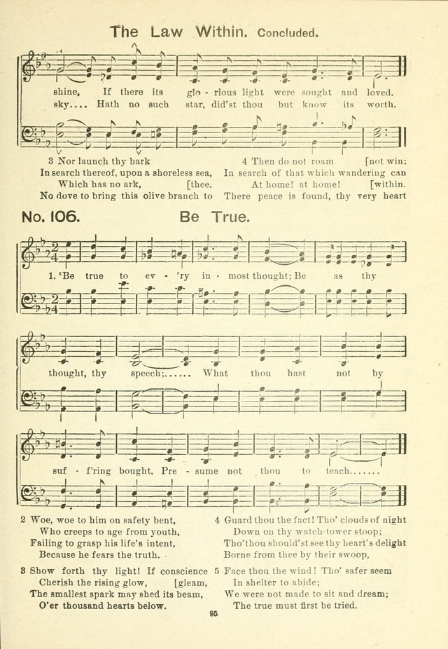 The Sabbath School Hymnal, a collection of songs, services and responses for Jewish Sabbath schools, and homes 4th rev. ed. page 96