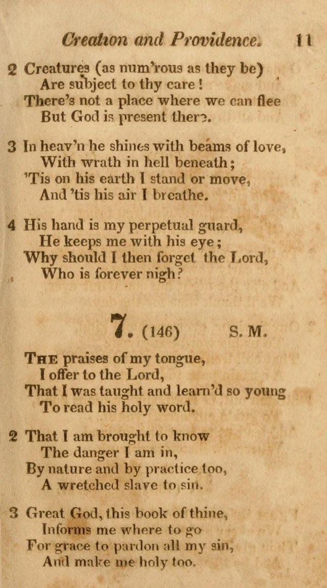 Sunday School Hymn Book. (19th ed) page 11