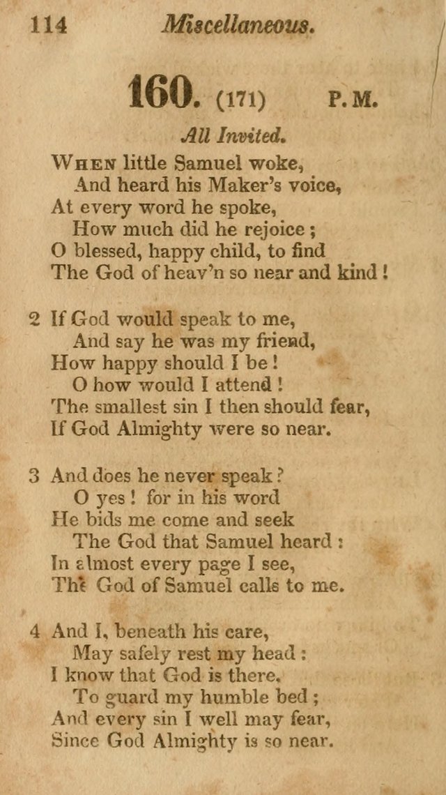 Sunday School Hymn Book. (19th ed) page 114