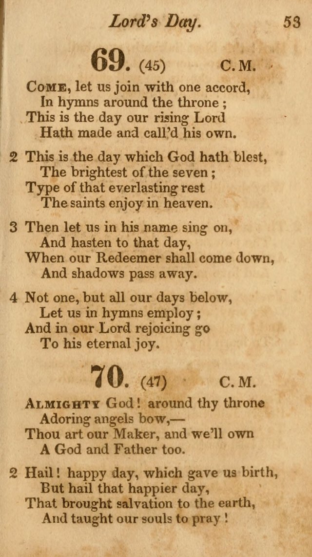 Sunday School Hymn Book. (19th ed) page 53