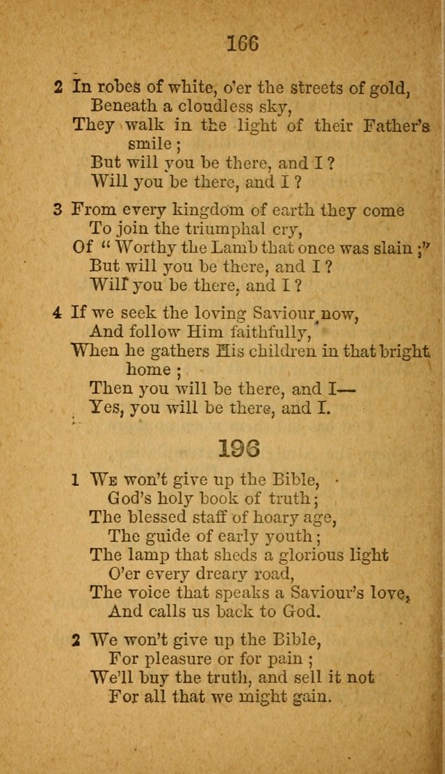 Sabbath-School Hymn-Book page 166