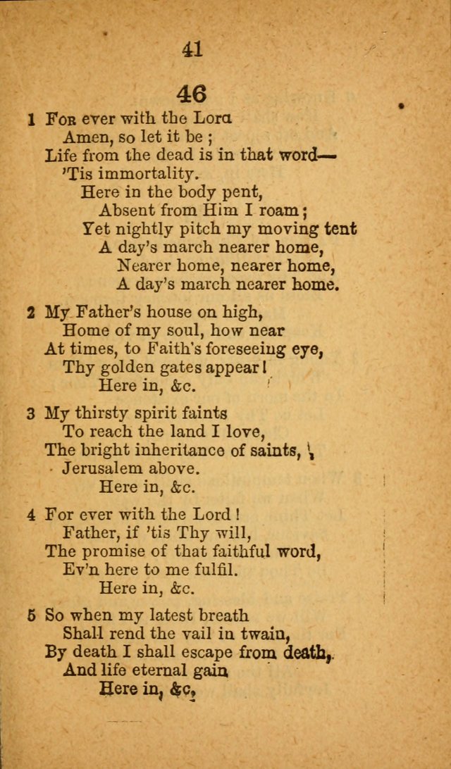 Sabbath-School Hymn-Book page 41