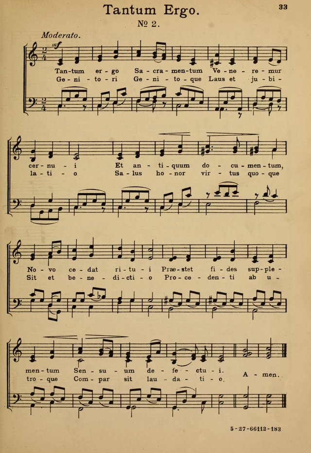 Sunday School Hymn Book page 33