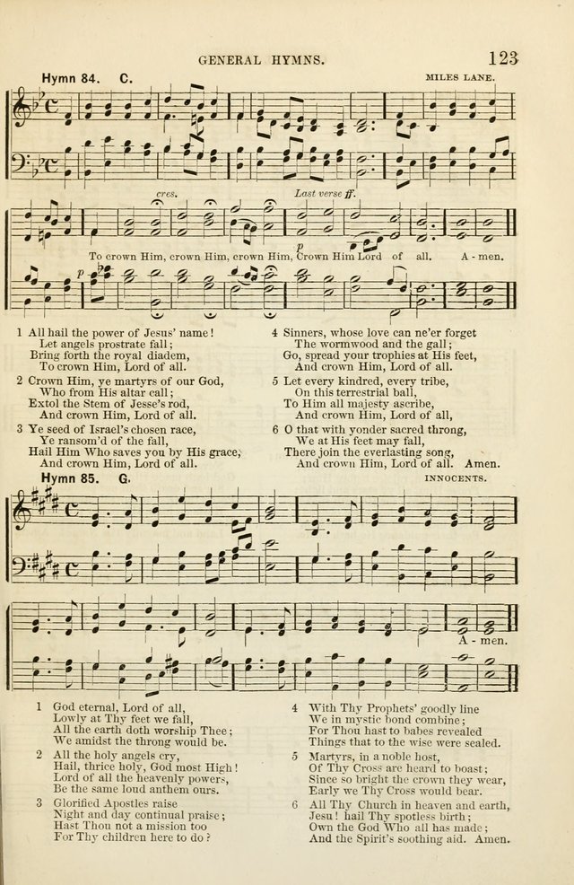 The Sunday School Hymnal  page 125