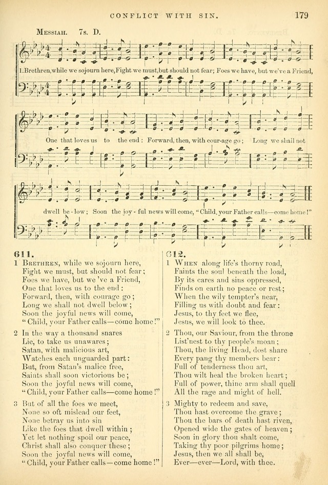 Songs for the Sanctuary: or hymns and tunes for Christian worship page 179
