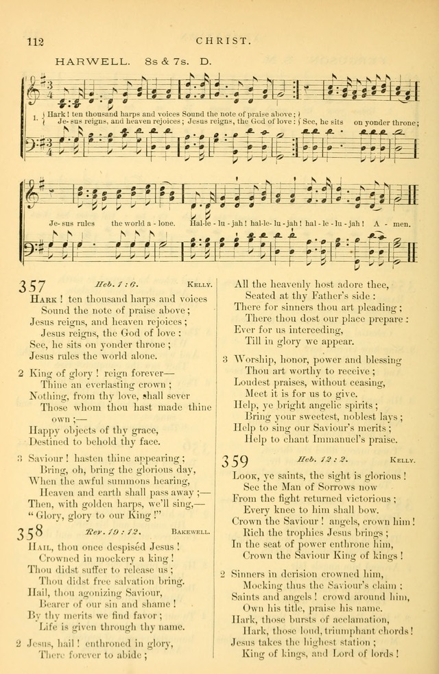 Songs for the Sanctuary: or hymns and tunes for Christian Worship page 113