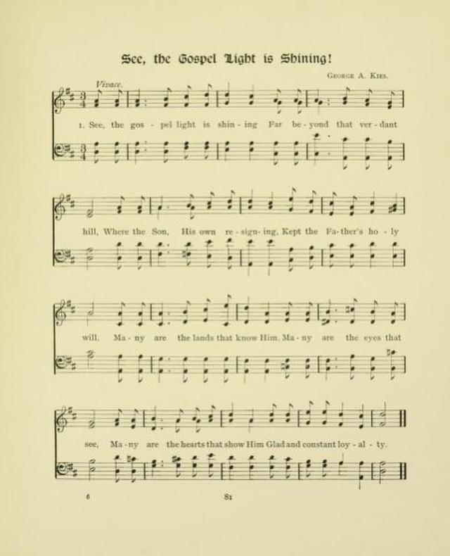 Sunday Songs for Little Children page 81