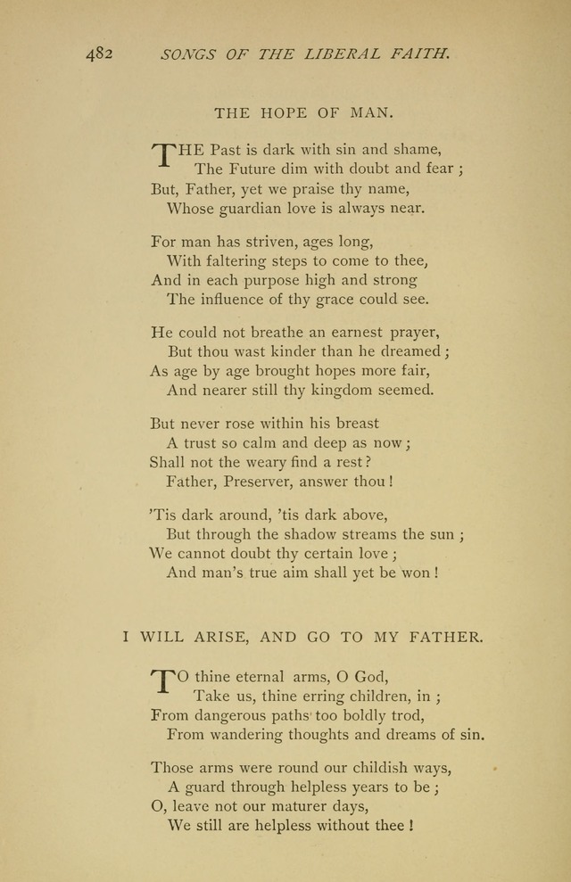 Singers and Songs of the Liberal Faith page 483
