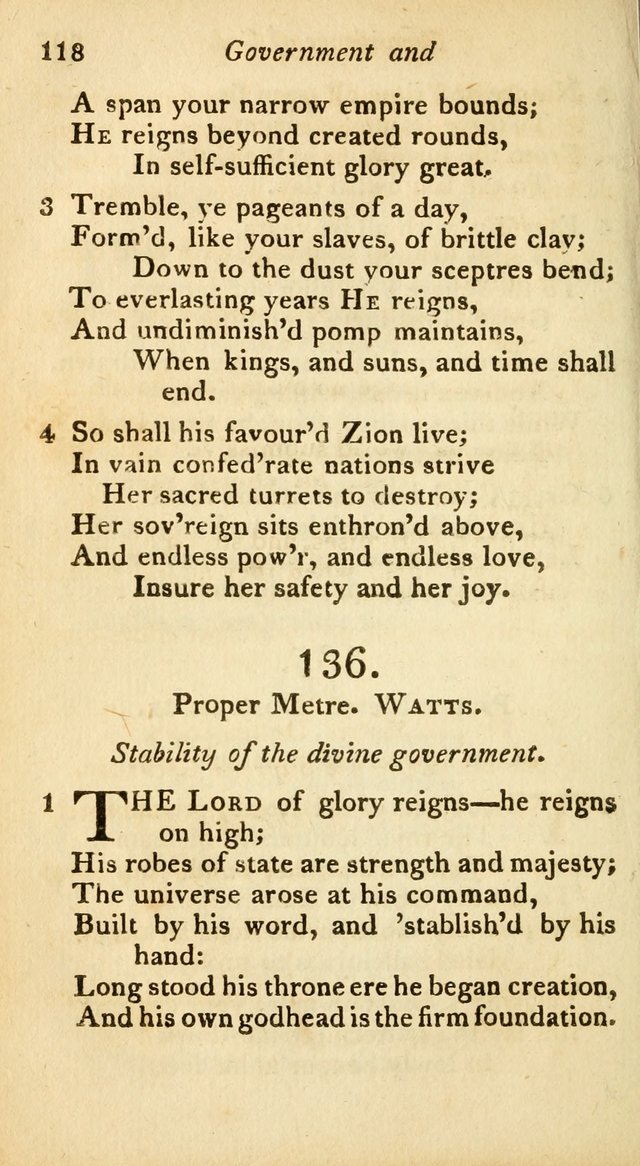 A Selection of Sacred Poetry: consisting of psalms and hymns from Watts, Doddridge, Merrick, Scott, Cowper, Barbauld, Steele, and others (2nd ed.) page 118