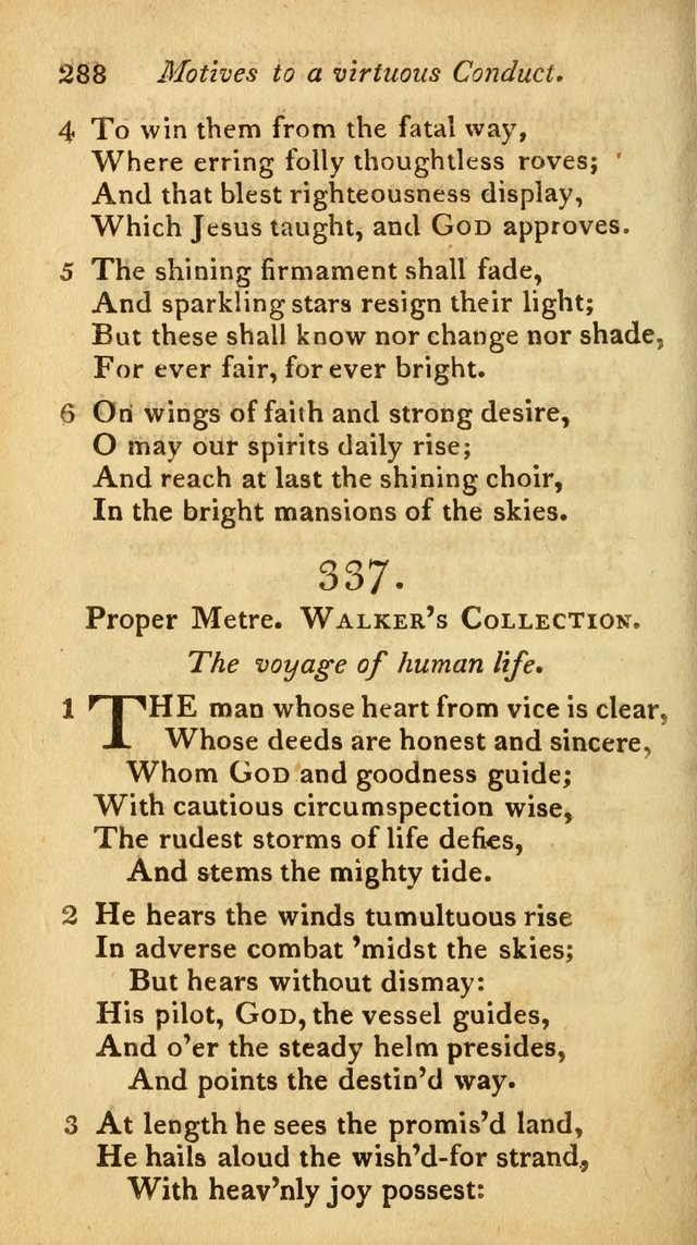 A Selection of Sacred Poetry: consisting of psalms and hymns from Watts, Doddridge, Merrick, Scott, Cowper, Barbauld, Steele, and others (2nd ed.) page 288