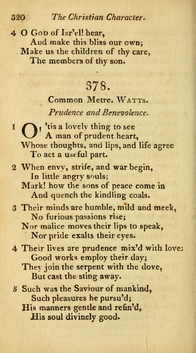 A Selection of Sacred Poetry: consisting of psalms and hymns from Watts, Doddridge, Merrick, Scott, Cowper, Barbauld, Steele, and others (2nd ed.) page 320