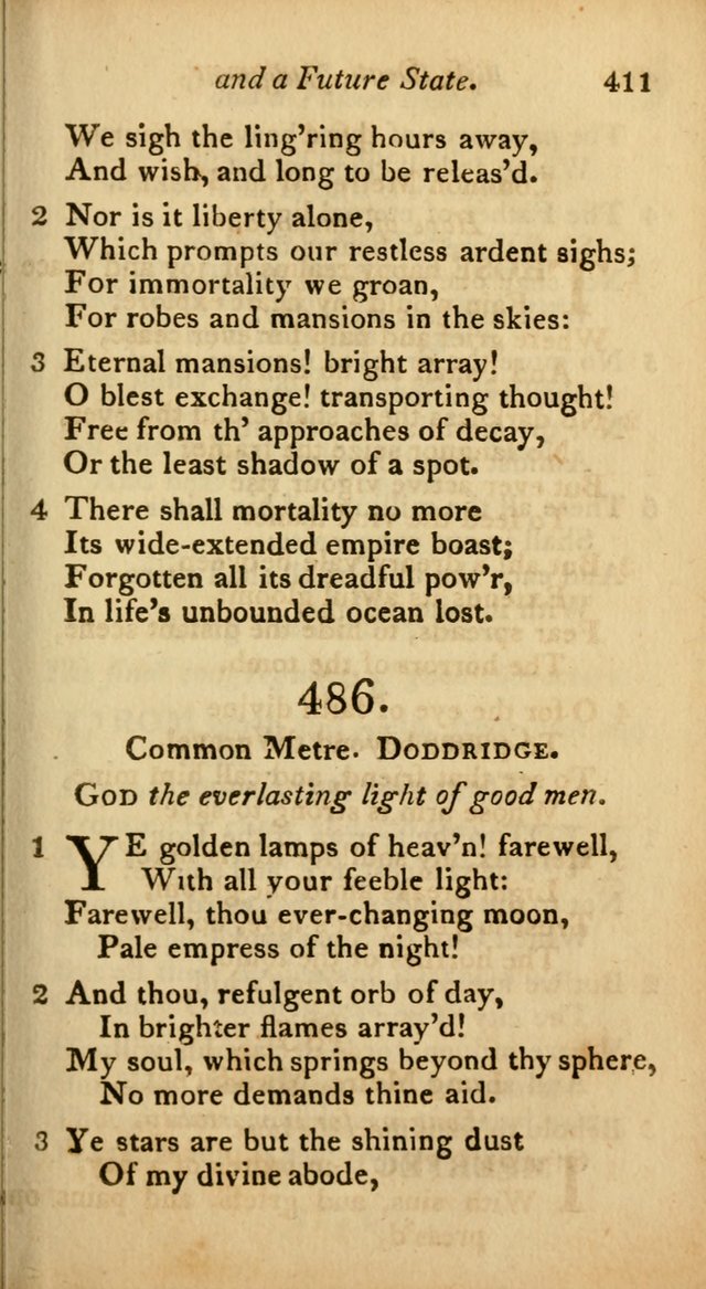 A Selection of Sacred Poetry: consisting of psalms and hymns from Watts, Doddridge, Merrick, Scott, Cowper, Barbauld, Steele, and others (2nd ed.) page 411