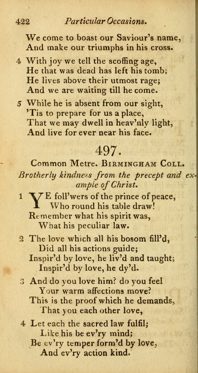 A Selection of Sacred Poetry: consisting of psalms and hymns from Watts, Doddridge, Merrick, Scott, Cowper, Barbauld, Steele, and others (2nd ed.) page 424