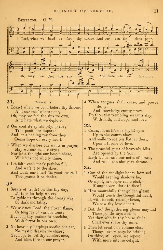 Songs for the Sanctuary; or Psalms and Hymns for Christian Worship (Baptist Ed.) page 12
