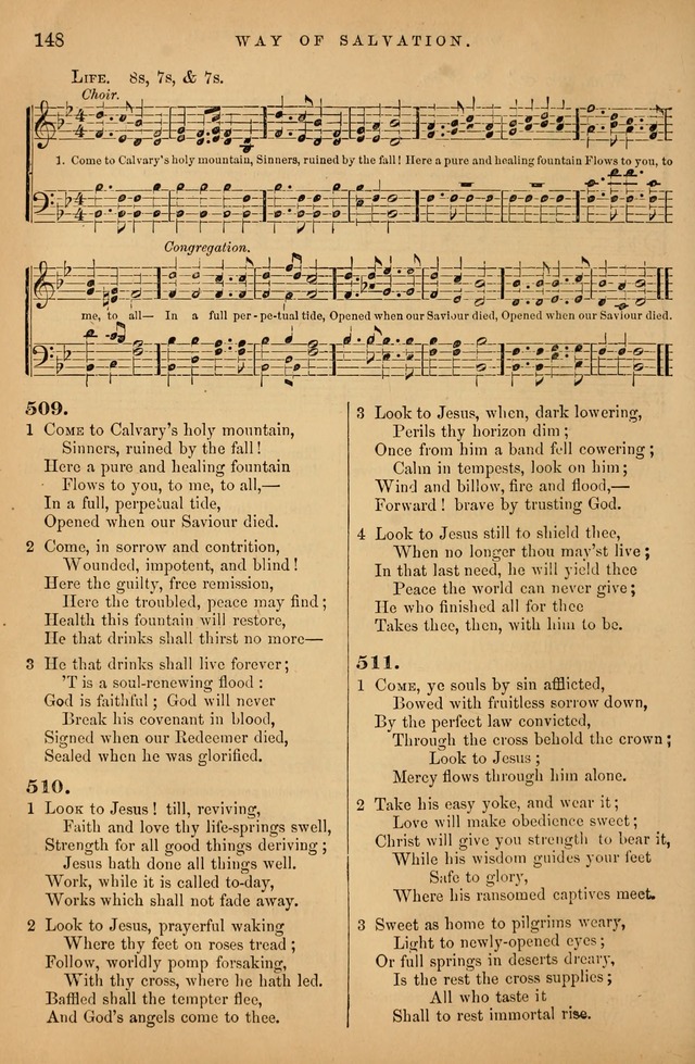 Songs for the Sanctuary; or Psalms and Hymns for Christian Worship (Baptist Ed.) page 149