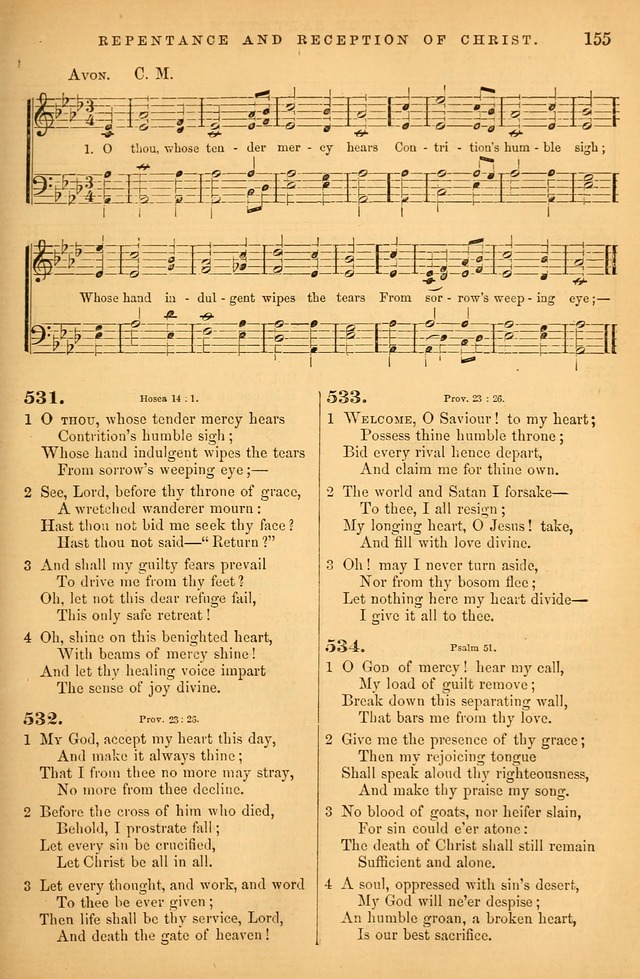 Songs for the Sanctuary; or Psalms and Hymns for Christian Worship (Baptist Ed.) page 156