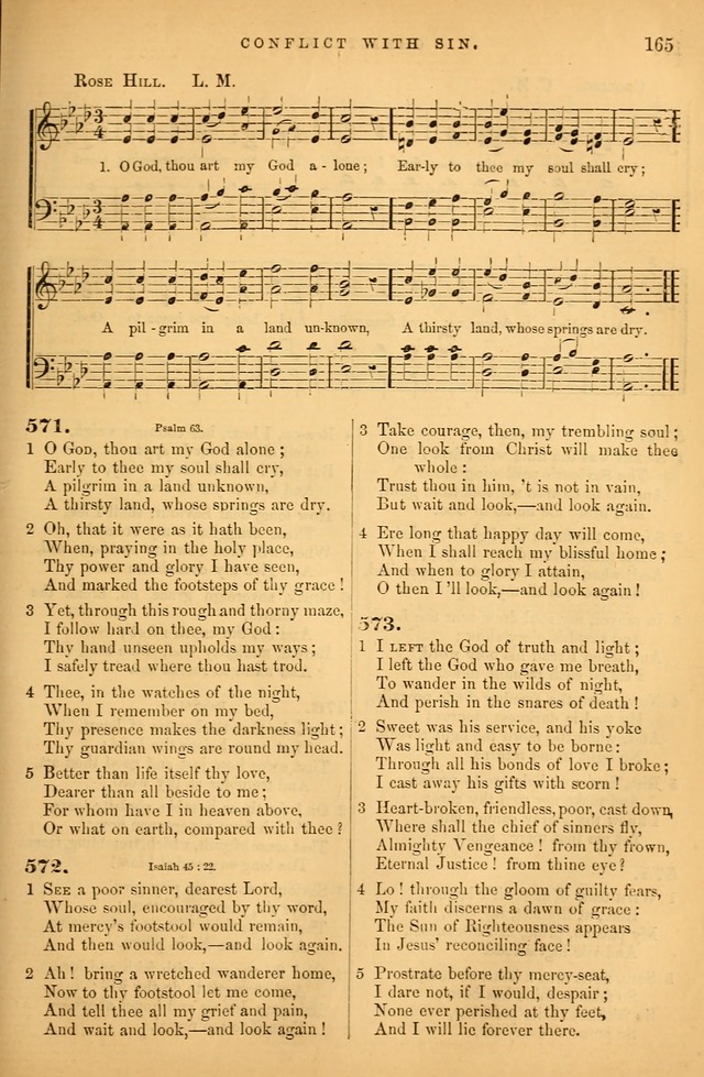 Songs for the Sanctuary; or Psalms and Hymns for Christian Worship (Baptist Ed.) page 166