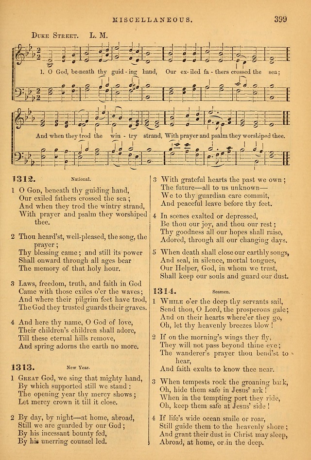 Songs for the Sanctuary; or Psalms and Hymns for Christian Worship (Baptist Ed.) page 400