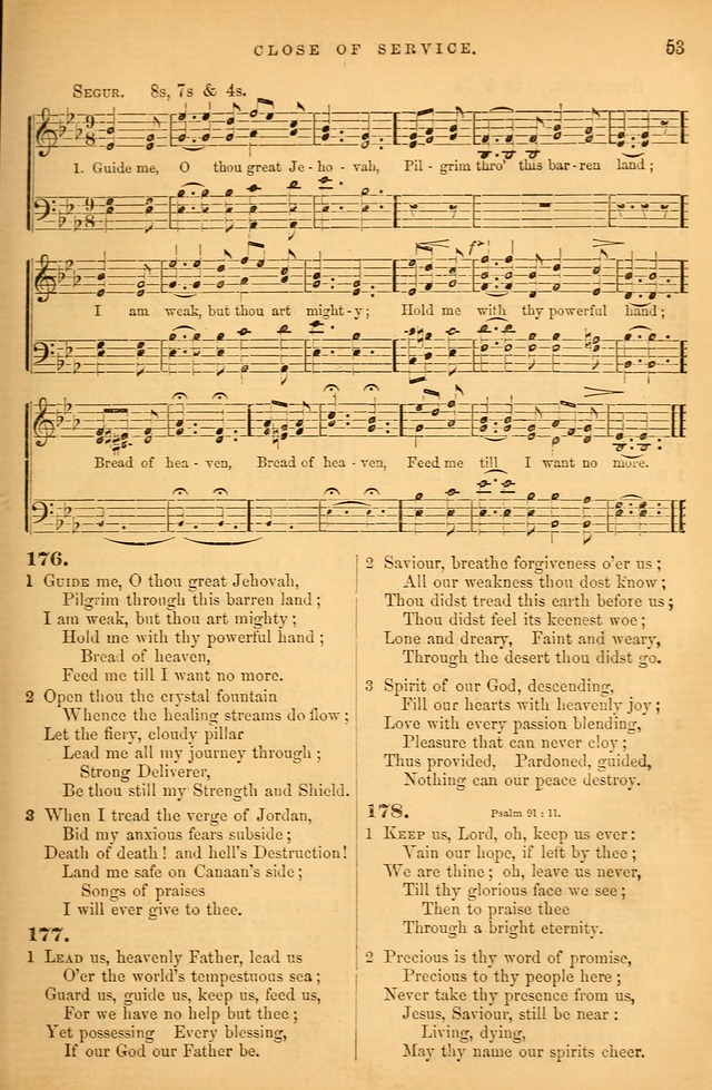 Songs for the Sanctuary; or Psalms and Hymns for Christian Worship (Baptist Ed.) page 54