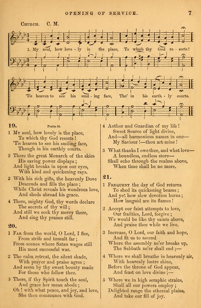 Songs for the Sanctuary; or Psalms and Hymns for Christian Worship (Baptist Ed.) page 8
