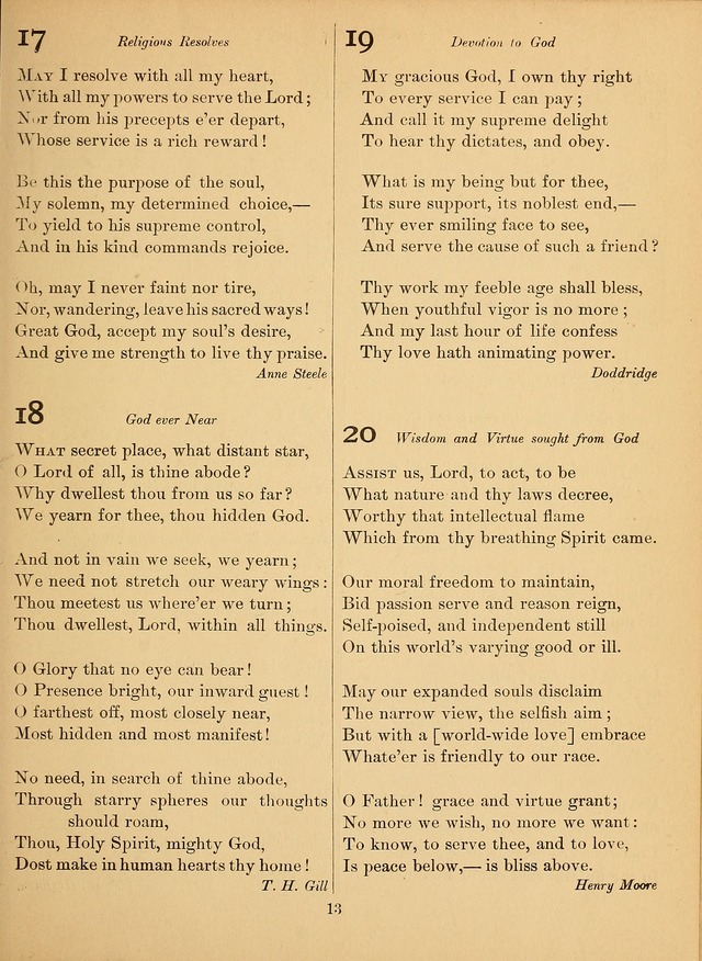 Sacred Songs For Public Worship: a hymn and tune book page 32