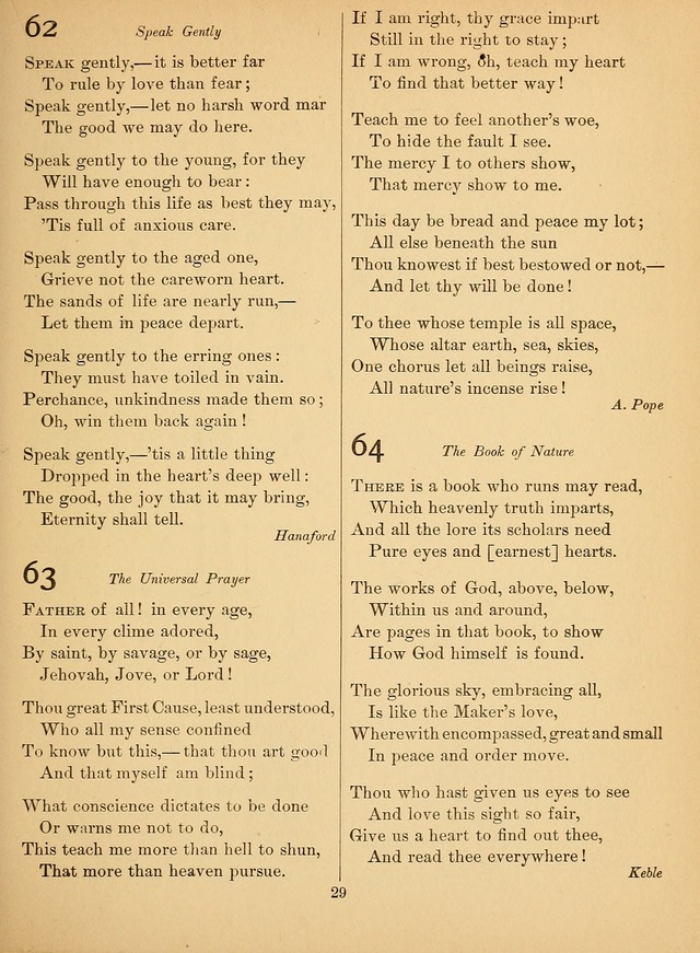 Sacred Songs For Public Worship: a hymn and tune book page 48