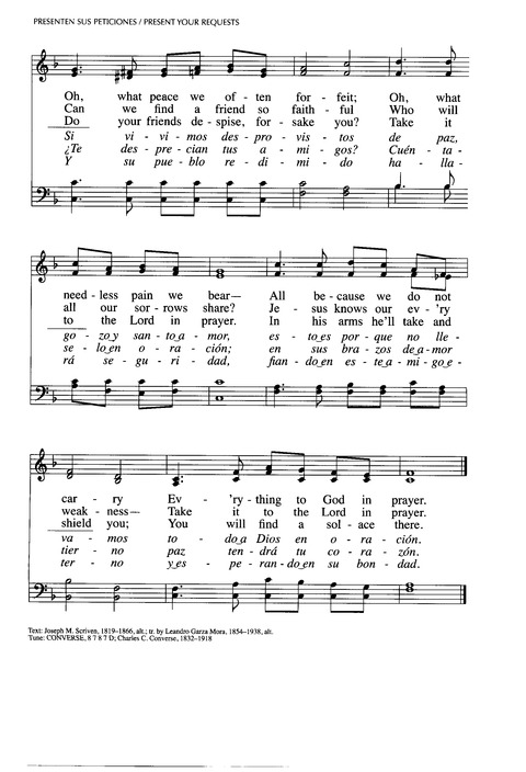 Santo, Santo, Santo: cantos para el pueblo de Dios = Holy, Holy, Holy: songs for the people of God page 896