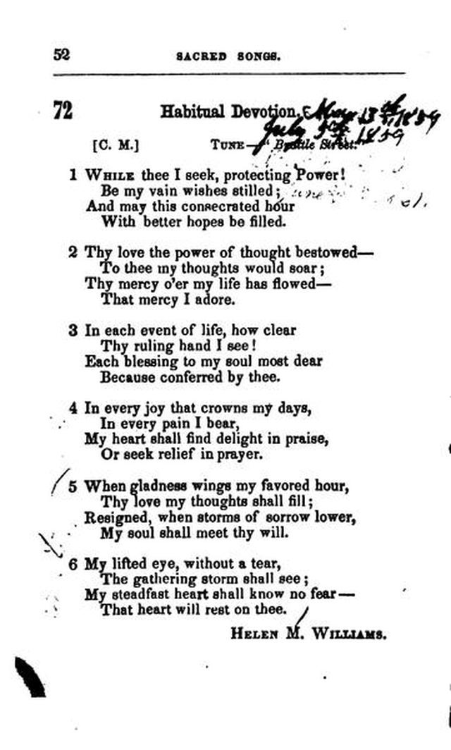 A Selection of Sacred Songs. 2nd ed. page 48