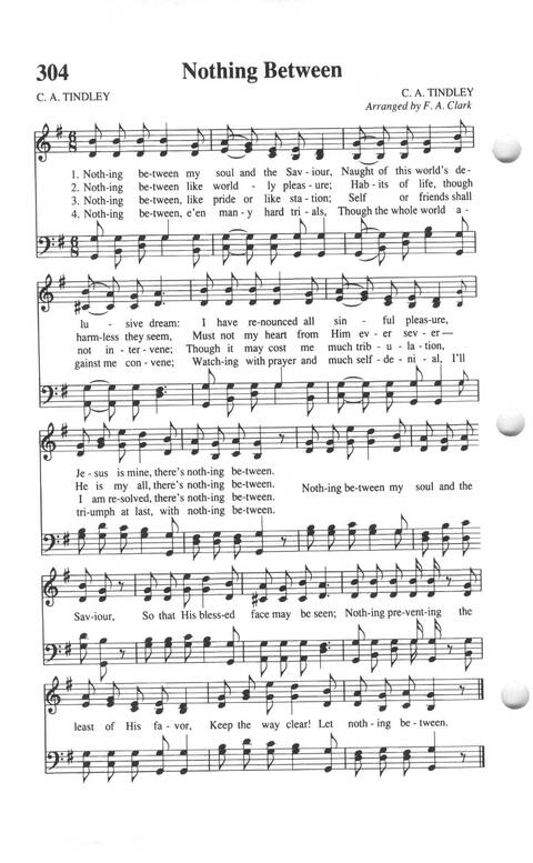 Soul-stirring Songs and Hymns (Rev. ed.) page 308