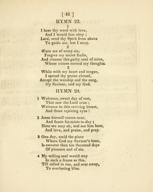 Sabbath School Songs: or hymns and music suitable for Sabbath schools page 43