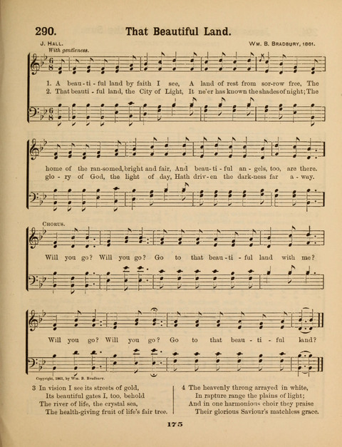 Select Songs for the Sunday School page 173