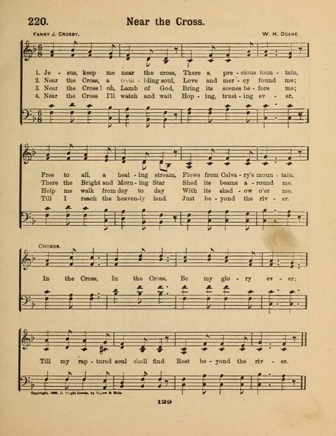 Select Songs for the Singing Service: in the Prayer Meeting and Sunday School page 129