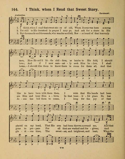 Select Songs for the Singing Service: in the Prayer Meeting and Sunday School page 78