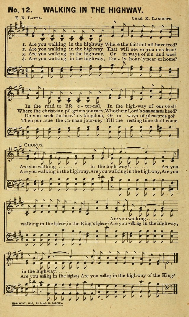 Special Songs: for Sunday schools, revival meetings, etc. page 12
