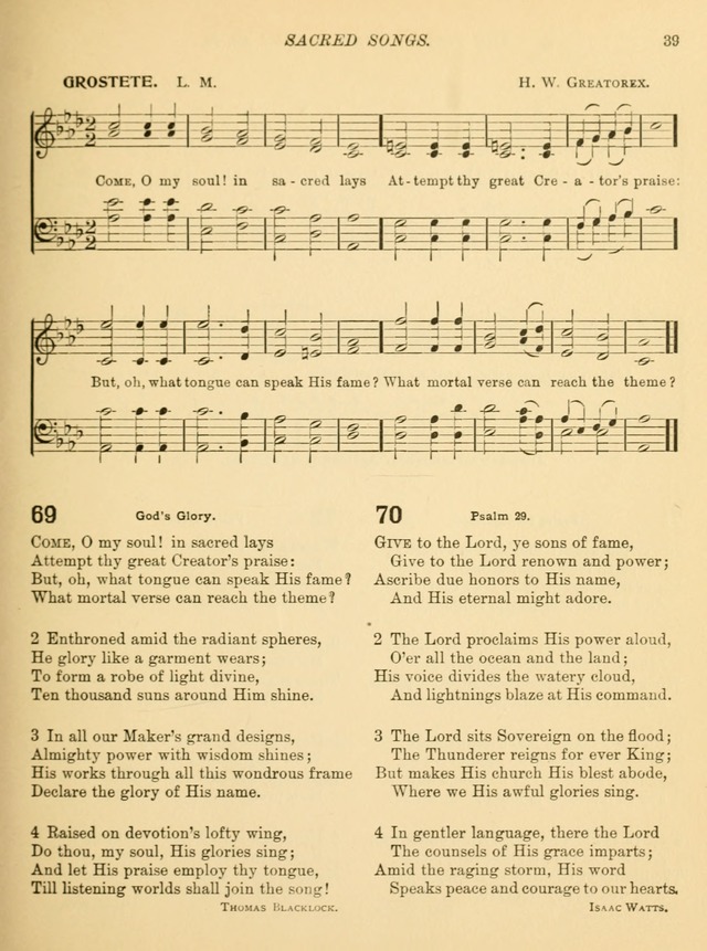 Sacred Songs for School Use page 42