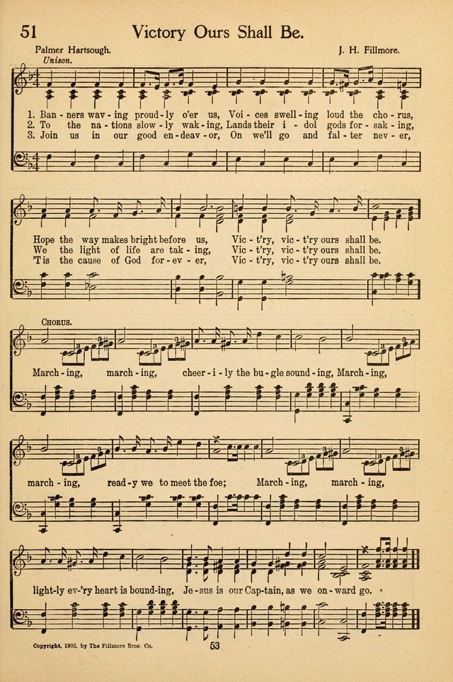 Sunday School Voices: a collection of sacred songs page 53