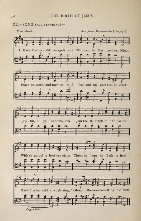 Scripture and Song in Worship: A service book for the Sunday School page 32
