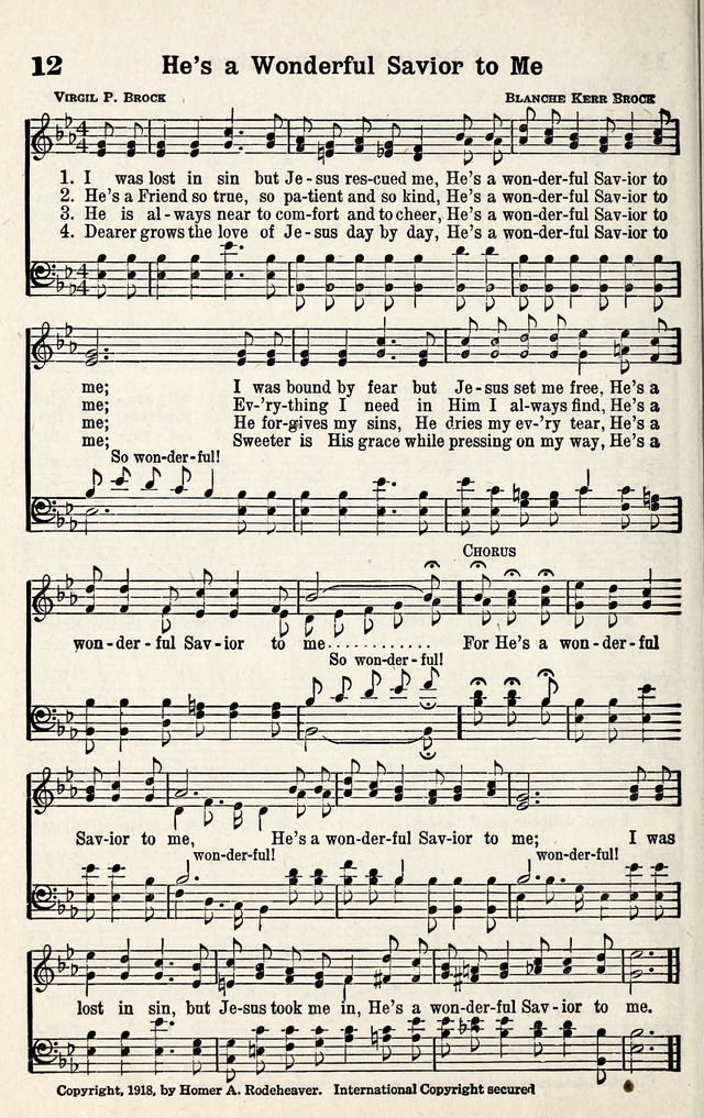 Standard Songs of Evangelism page 13