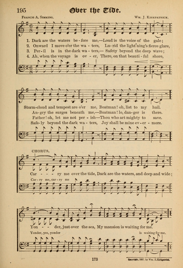 Sacred Trio: comprising Redemption Songs, Showers of Blessing, the Joyful Sound page 169