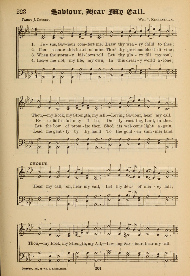 Sacred Trio: comprising Redemption Songs, Showers of Blessing, the Joyful Sound page 197