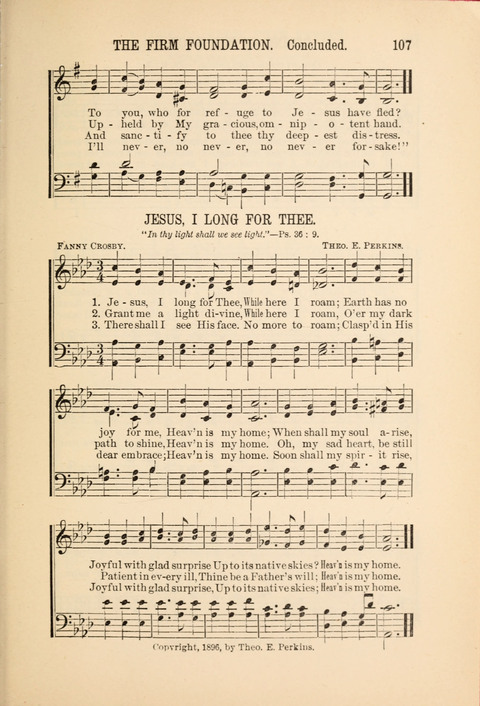 Songs Tried and Proved: for the user of prayer meetings, Sunday schools, general evangelistic work, and the home circle page 107