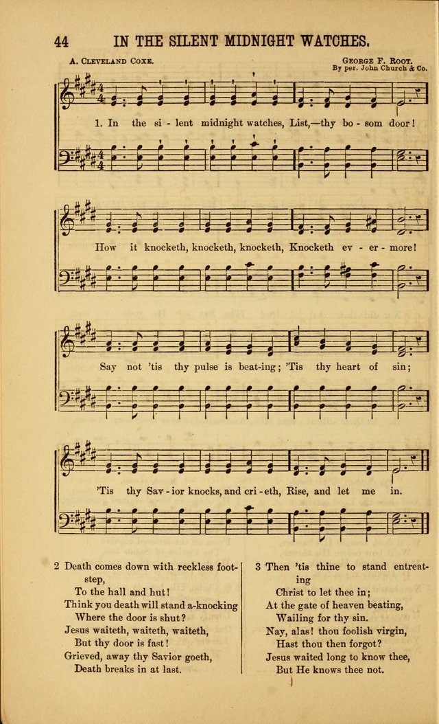 Singing on the Way: a collection of hymns and tunes for Sunday schools, social worship and congregations page 44