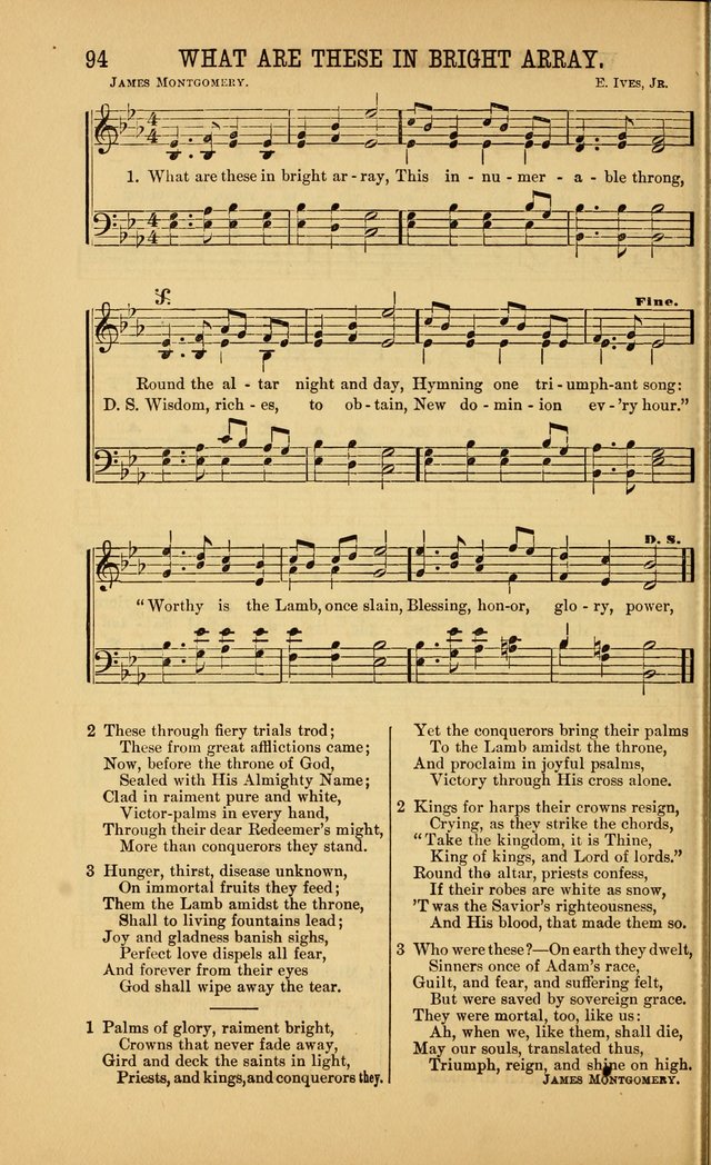 Singing on the Way: a collection of hymns and tunes for Sunday schools, social worship and congregations page 94