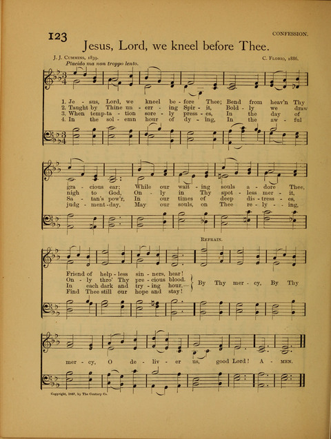 Songs of Worship: for the Sunday School page 112