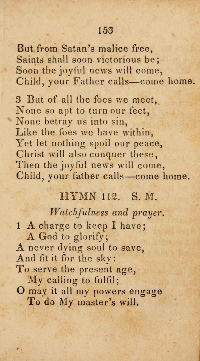 Songs of Zion, Being a New Selection of Hymns, Designed for Revival and Social Meetings page 162