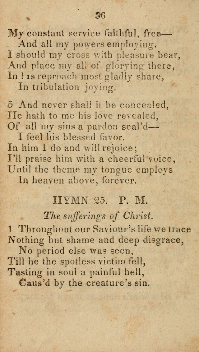 Songs of Zion, Being a New Selection of Hymns, Designed for Revival and Social Meetings page 41