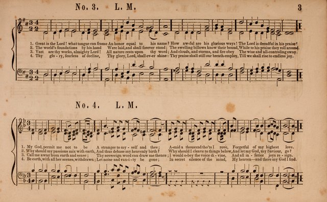 Songs of Asaph; consisting of original Psalm and hymn tunes, chants and anthems page 3