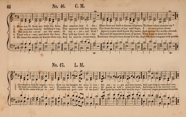 Songs of Asaph; consisting of original Psalm and hymn tunes, chants and anthems page 44