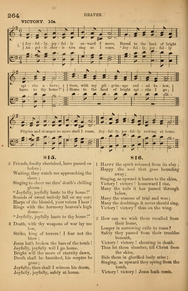 Songs of the Church: or, hymns and tunes for Christian worship page 264