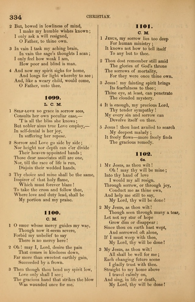 Songs of the Church: or, hymns and tunes for Christian worship page 334